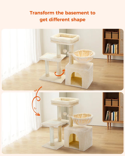 Cat Tower With Removable Top Perch