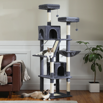 Large Cat Tower for Indoor Cats