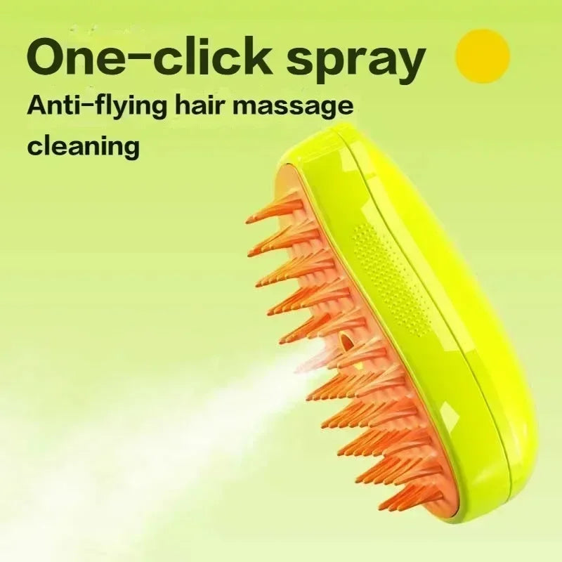 Electric Steamy Grooming Brush