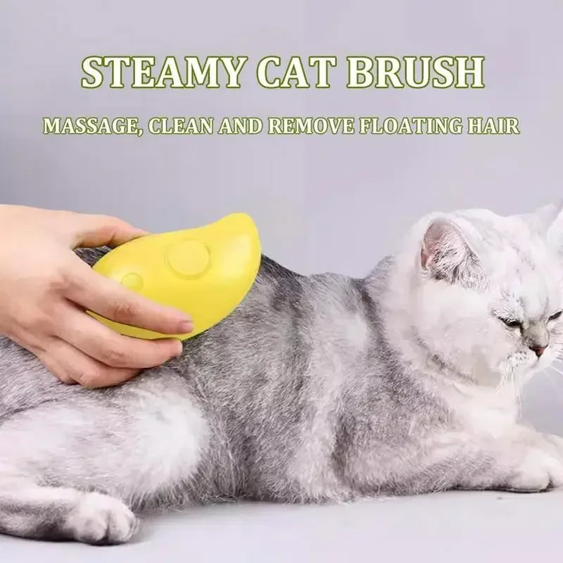 Electric Steamy Grooming Brush