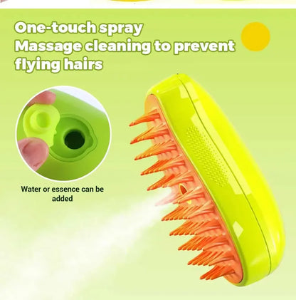 Electric Steamy Grooming Brush