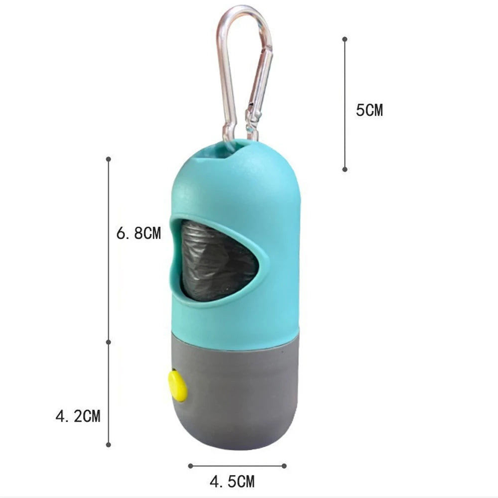 Bag Dispenser with Flashlight