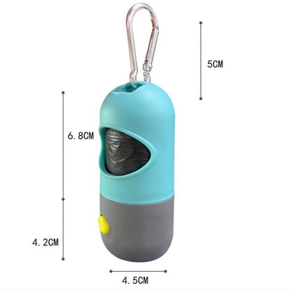 Bag Dispenser with Flashlight