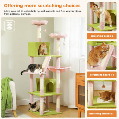 Large Cat Tower for Indoor Cats