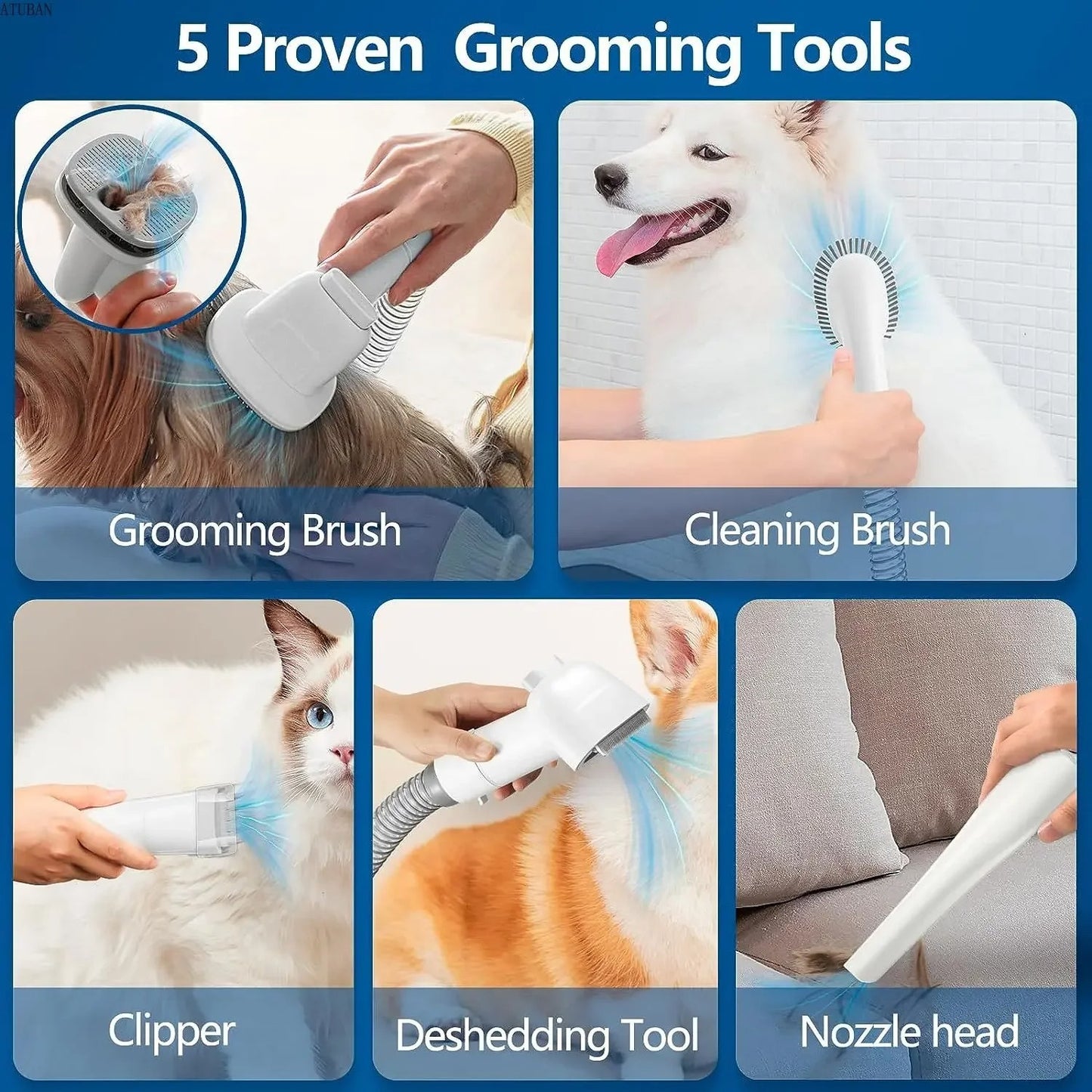 Grooming Vacuum Kit